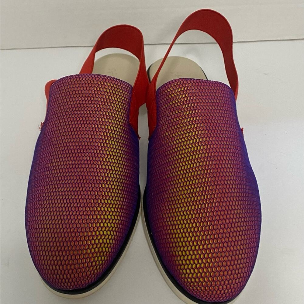 Rapisardi multicolor rubber flat with elastic band made in Italy